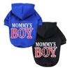 Dog Hoodie Dog Clothes for Boys Sweaters with Hat Leash Hole Pet Winter Clothes Warm Hoodies Sweater for Small Dogs Chihuahua
