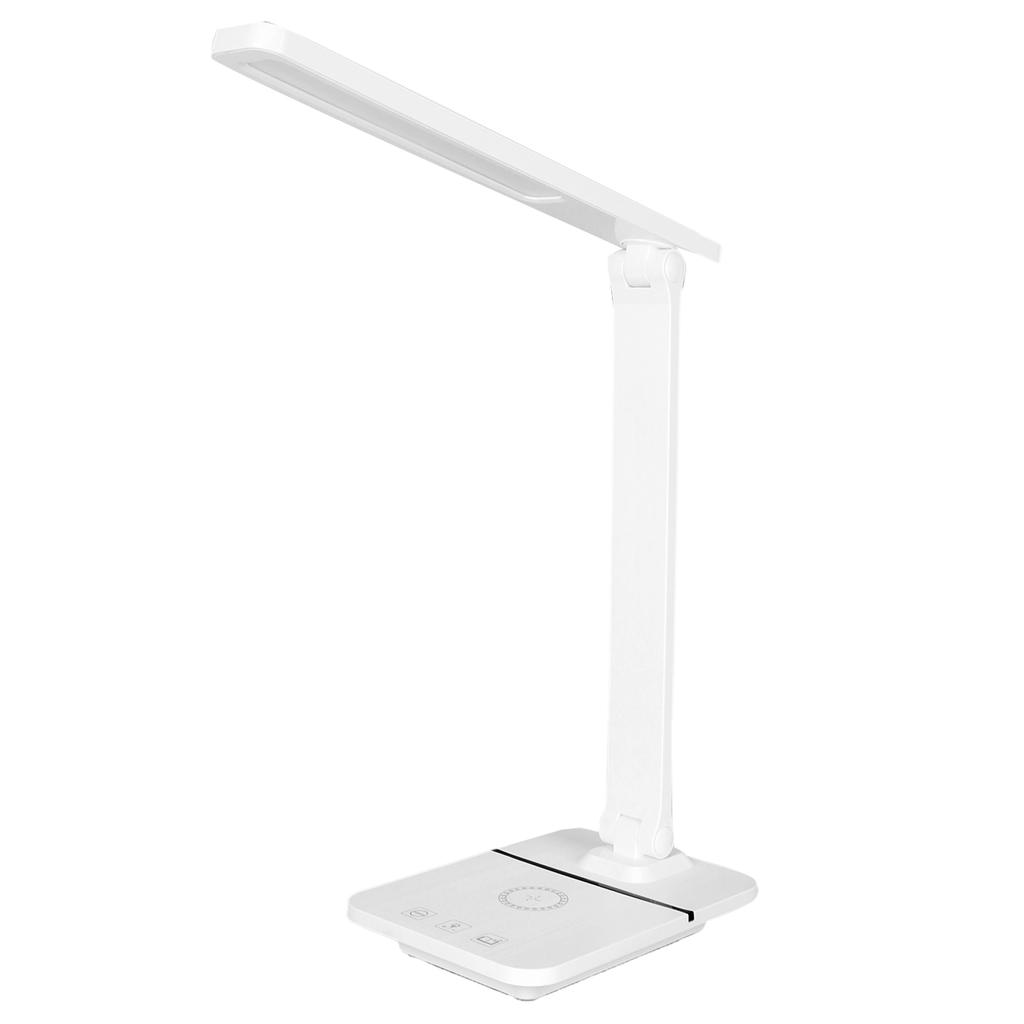 LED Desk Lamp 3 Lighting Modes Touch Control Eye Protection Table Light 15W Wireless Charging