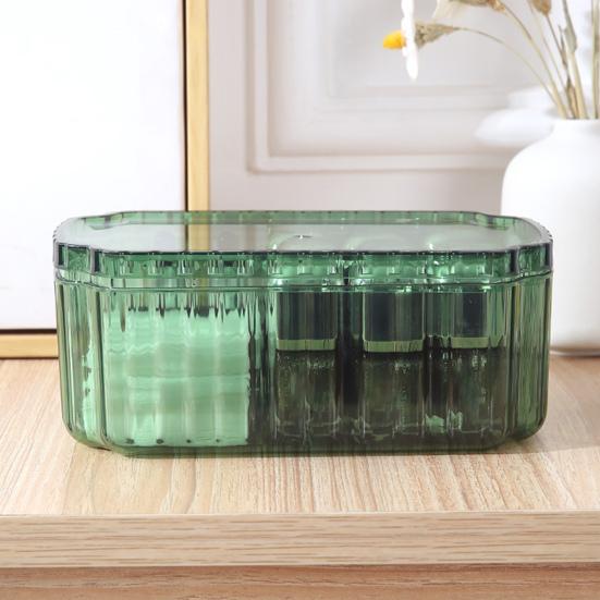 Коробка для хранения ювелирных изделий, прозрачный акриловый пылезащитный многофункциональный ожерелье, браслет, серьги, кольцо-органайзер, держатель, контейнер для дома