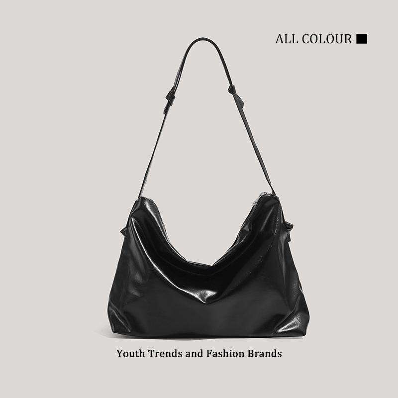 Bags Women's Tote Bags Large Capacity Autumn and Winter Retro Fashion Versatile New High-end Single Shoulder Commuter Bag Tide