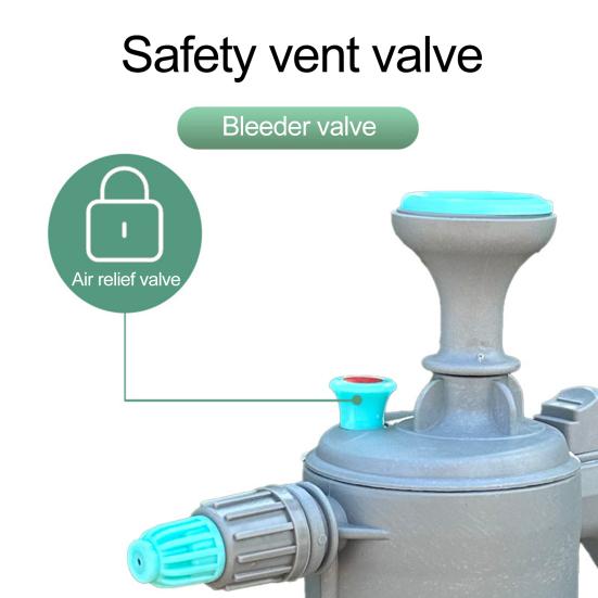 Садовый опрыскиватель с большой емкостью, насосный опрыскиватель для домашнего сада, многоцелевой опрыскиватель под давлением