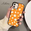 Funny Dog Footprint Phone Case for iPhone 11 12 13 14 Pro Max Mini X XR XS SE 2020 6S 7 8 Plus Samsung Galaxy S21 S22 Shell