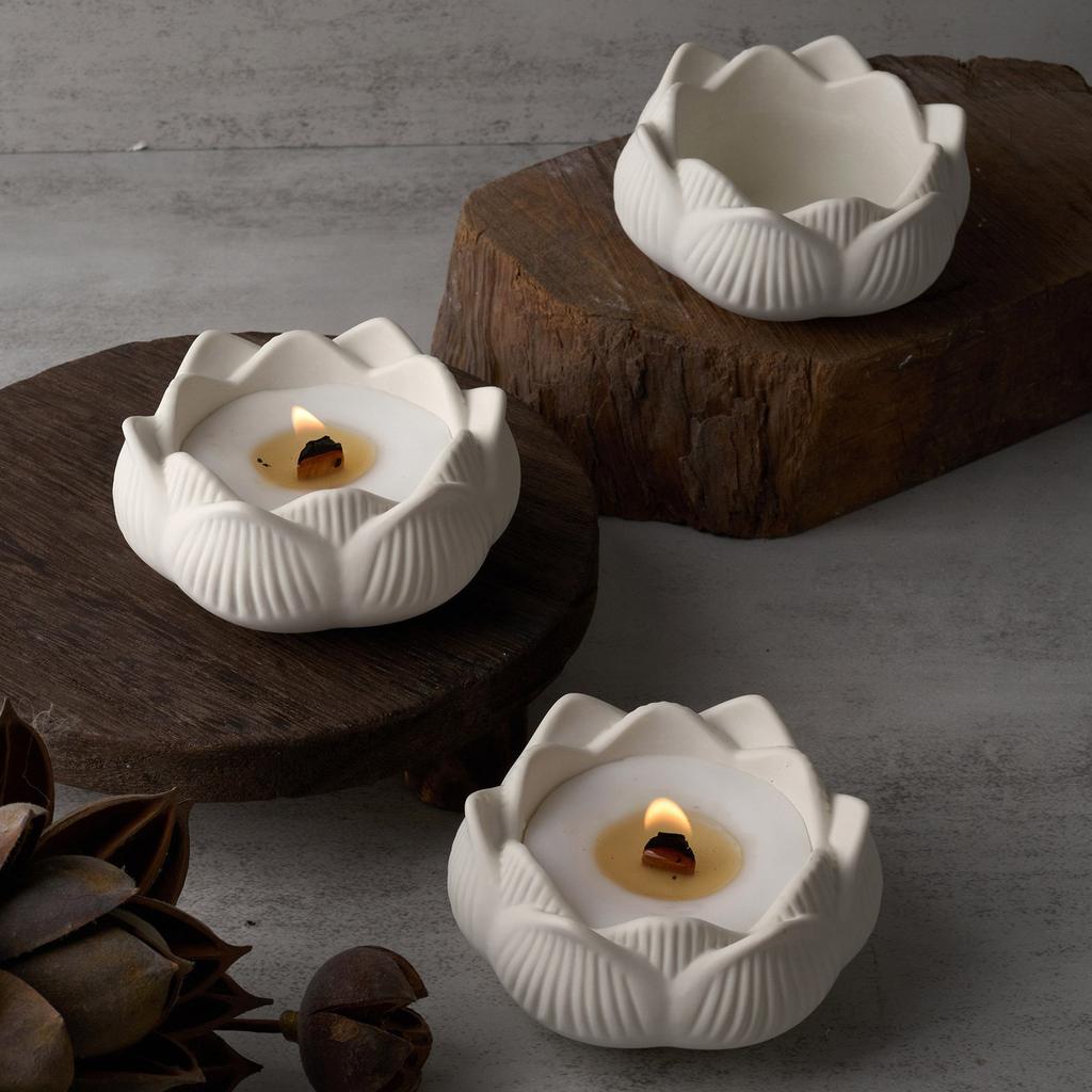 3D Flower Resin Jar Molds Flower Candle Cup Silicone Molds for Epoxy Resin Candle Holder Storage Jar Home Decoration