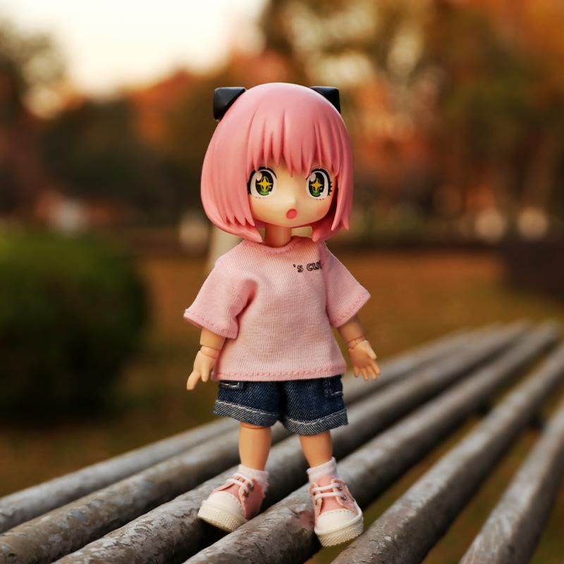 Одежда для OB11 Джинсовые шорты Пять цветов Украшение Мода Молли, Тело GSC, Одежда для кукол 1/12bjd Игрушечная одежда