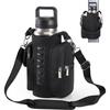Magnetic Gym Sling Bag Water Bottle & Phone Holder Portable Crossbody Water Bottle Bag For Outdoor Sports Fitness Cup Holder Bag