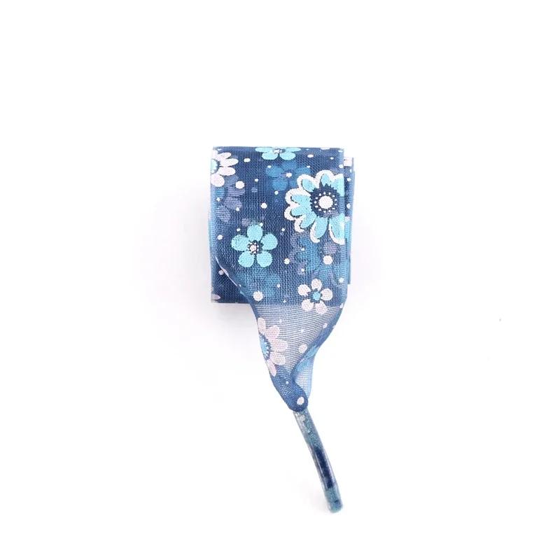 Шнурки для обуви Snow Yarn, плоские шнурки с принтом, ширина 2,5 см, ультратонкие прозрачные спортивные шнурки для женщин, шнурки 80/100/120 см