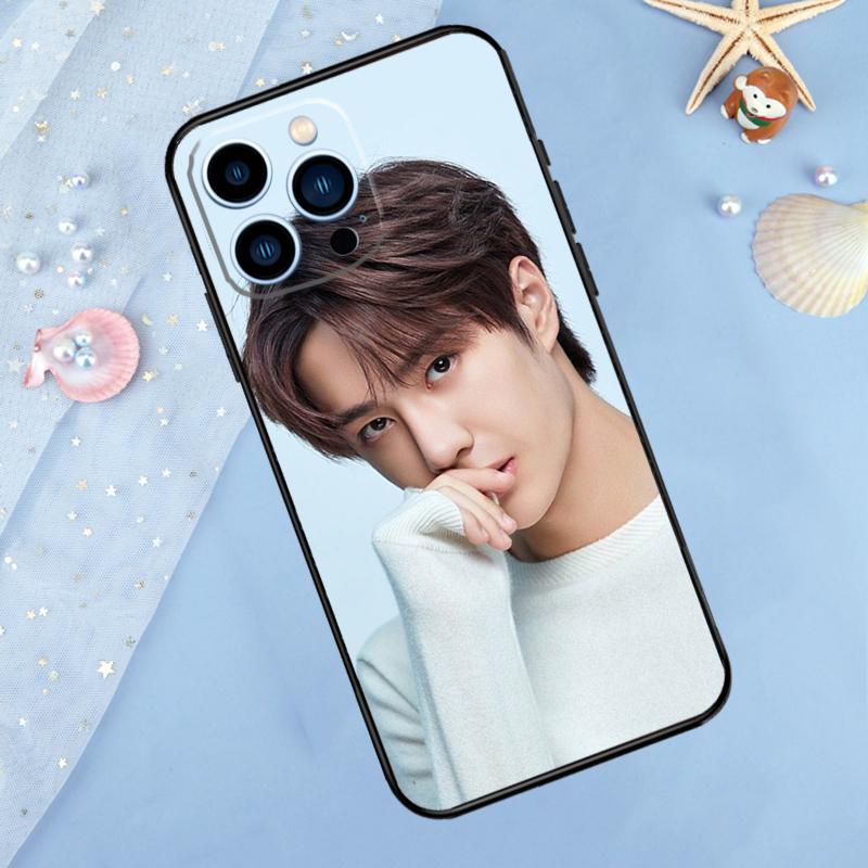 Чехол Wang Yibo для iPhone 17 Pro Max 16 15 13 12 11 14 Pro Max Plus 12 13 Mini 16e 17 Air Задняя крышка
