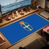 RIO Flag Color Mouse Pad Large Gaming Table Cushion Non-slip Laptop Tablet Big Mousepad XXL Mat Mini PC Playmat With Lock edge
