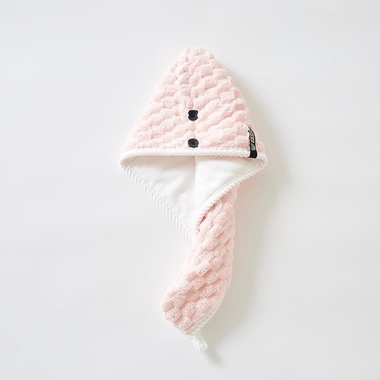 Шампунь Cloud Plush и шапочка для душа, двухслойная шапочка для сухих волос Coral Plush, женский утолщенный водопоглощающий рукав, платок, полотенце для сухих волос