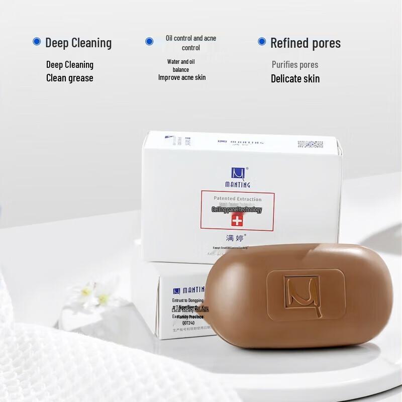 ManTing Mite Removal Acne Control Soap