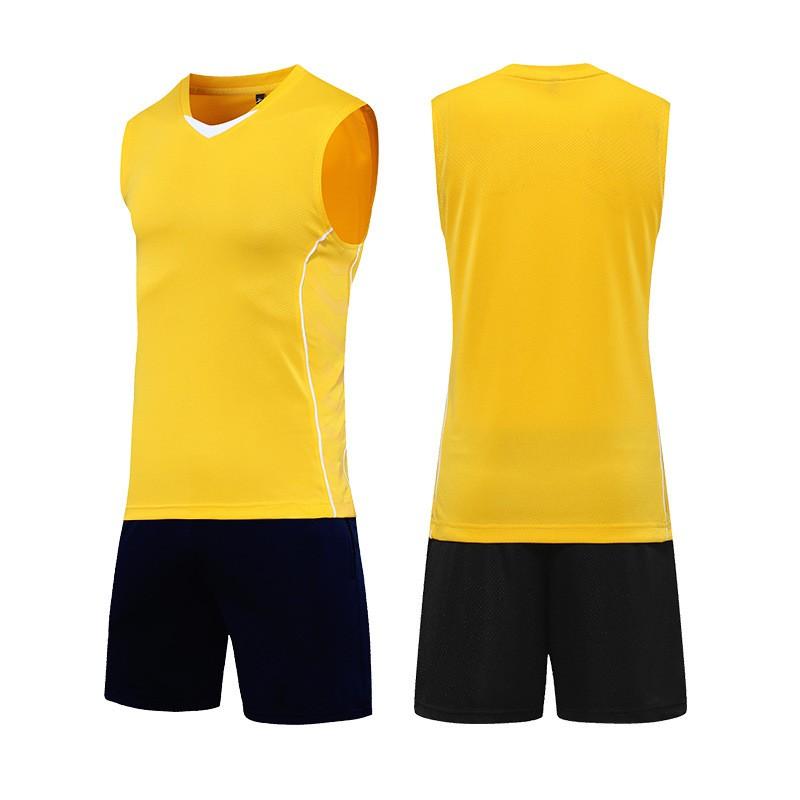 Men Women Volleyball Jerseys Set Team Uniforms Sleeveless Sports Wear Training