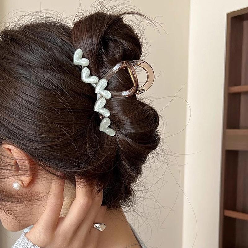 2026New Ming Shangyuan Fresh Korean Style Hair Clip High-End Simple Hair Accessory Shark Clip