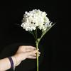 46cm Artificial Hydrangea Fake Silk Flowers Bouquet Bridal Wedding Home Decor