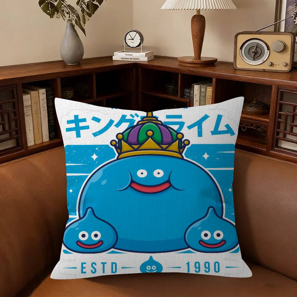 Мультяшный Слайм D-dragon Quest Детская наволочка чехол для диванной подушки украшение для дома детская игрушка