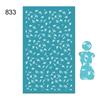 Silk Screen Stencils for Polymer Clay 29 Styles Silk Screen Printing Tool for Polymer Clay Stamp Embosser Earring Jewelry Making