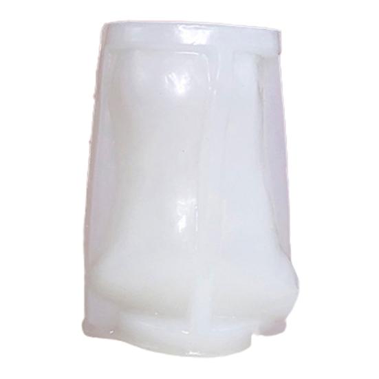 Эпоксидная форма, термостойкая форма для украшения, долговечная, прочная форма для свечей в форме человека для вечеринки