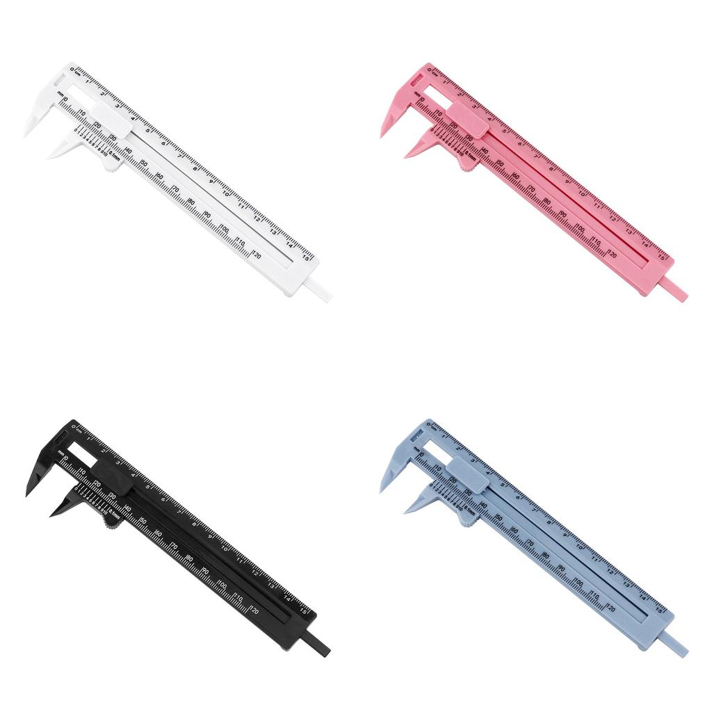 Пластиковый штангенциркуль 0-120 мм 0-150 мм измерительные приборы микрометр с двойной шкалой для измерения диаметра ювелирных изделий