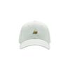 New Balance Cotton Baseball Caps Unisex White New Balance LAH00001-CIC