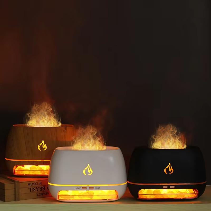 Увлажнитель воздуха с ароматерапией Wood Grain, автоматический ультразвуковой, 7 цветов, эфирное масло, ароматерапия, холодный туман, парфюмерная машина