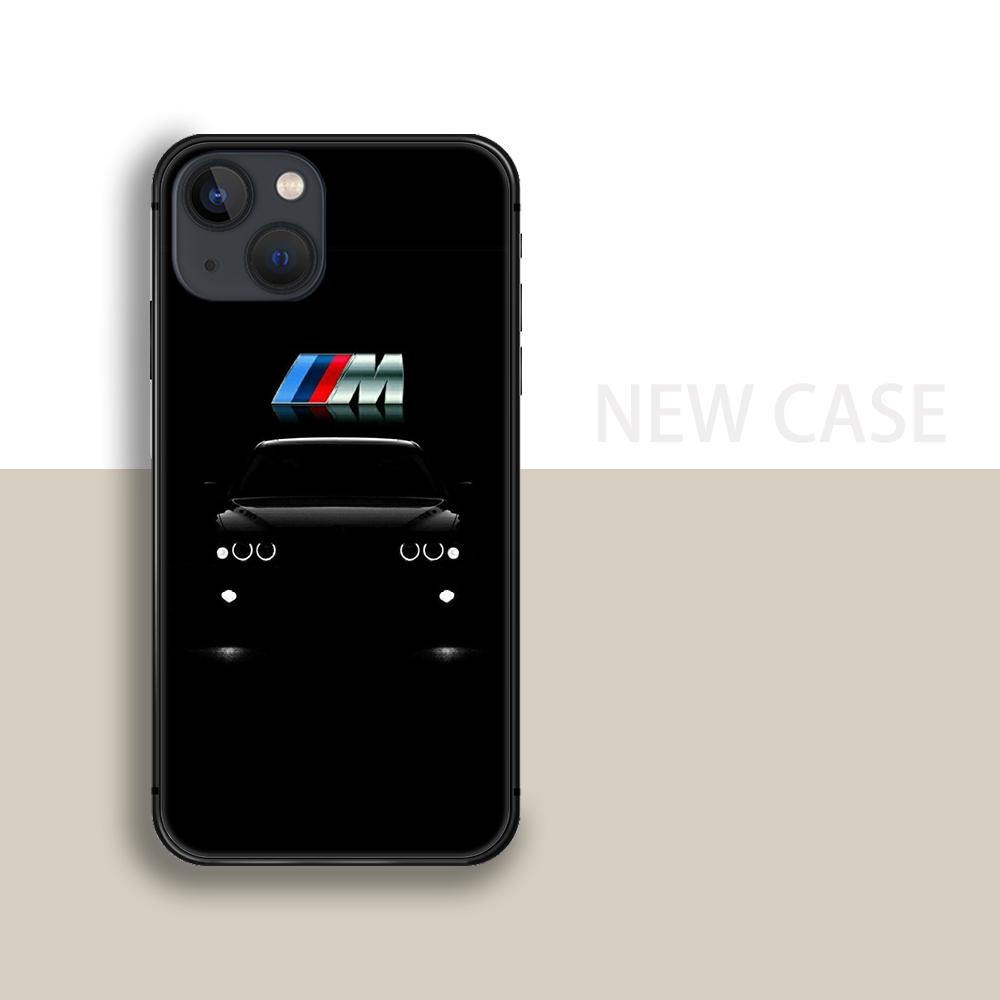 Роскошный автомобильный чехол для телефона BMW M для Iphone Xiaomi Mi Samsung Galaxy Redmi Note AS 6 7 8 9 10 11 12 13 20 21 32 71 4G 5G Max Pro Plus, мягкий чехол из ТПУ Oppo