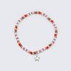 BONBEAU Silver star charm nouveau color beads Bracelet