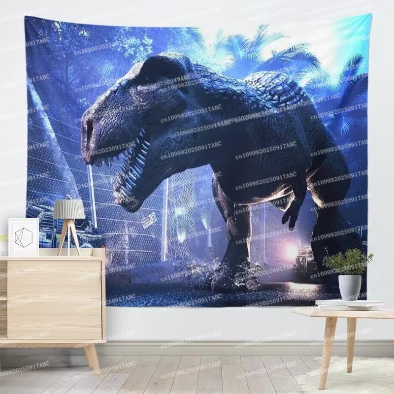 Dinosaur Movie Tapestry Room Wall Hanging Dormitory Tapestry Art Home Home Tapestry Decor Tapestry Applicable Cloth Sofa Cover