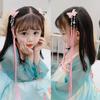 Kids Ancient Style Bow Hair Clips Hanfu Hairpin Traditional Hair Accessories