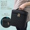 SUGGEST Makeup Box with Large Multiple Colors 24 x x Cosmetic Storage Makeup Small Items Mirror, Capacity, Available, 17.5 24.5 cm, Box, Storage,
