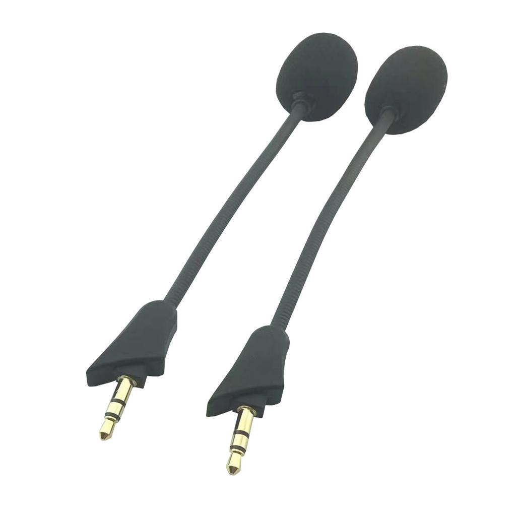 Lightweight Headset Microphones for ATH-GDL3 ATH-GL3 Gaming Headsets Game Microphones with Sponge Cover Easy To Install