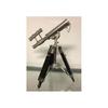 34 Cm Brass Telescope Tripod Stand Double Barrel Nickel Finished Telescope Wooden Stand