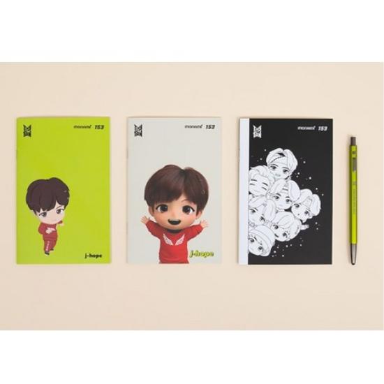 Monami BTS TinyTAN 153 ID Notebook Set – J-Hope (Official)