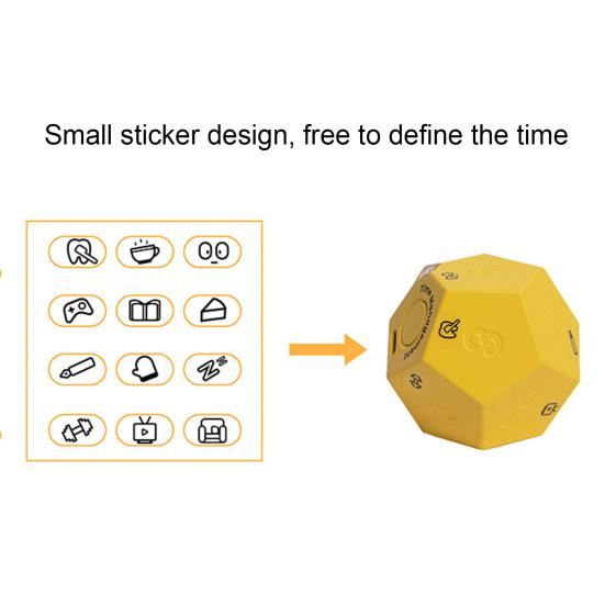 Перезаряжаемый мини-таймер Time Ball, простой в использовании с двойным режимом будильника, таймер Pomodoro, принадлежности для приготовления пищи