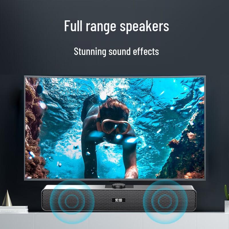 SAST SA-A6 Mini USB Wired Desktop Subwoofer Speaker CN plug (adapter included)