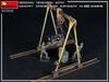 Miniart 1/35 Scale German Tank Crew (2 Figures) with Gantry Crane and Maybach HL120 Engine, Plastic Model Kit MA35350