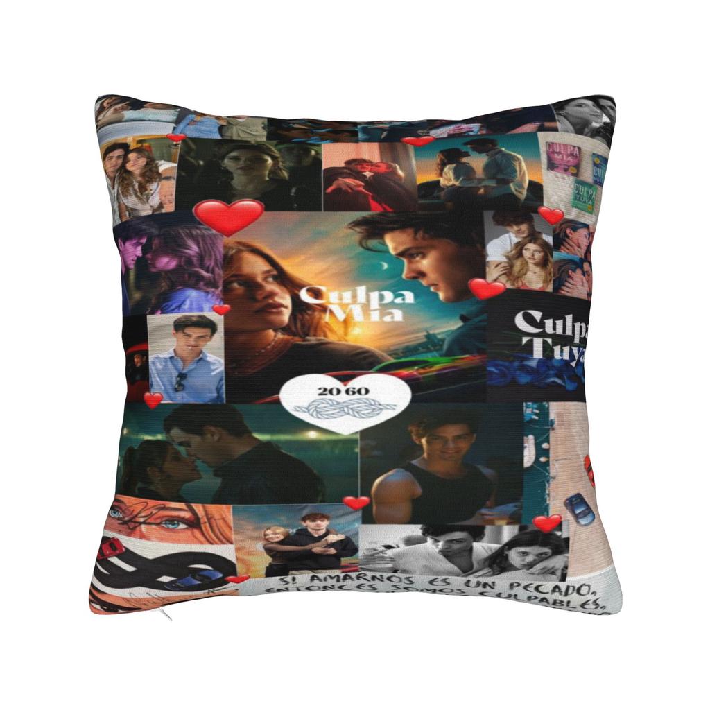 Trendy Bedroom Culpa Mia Nicole Decor Pillowcase Merch  Pillow Covers Square Multi-Size