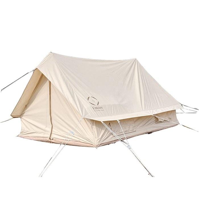 Палатка S'more Hommi Коттедж из полихлопка на 2-3 человека 260x210 см Бежевая