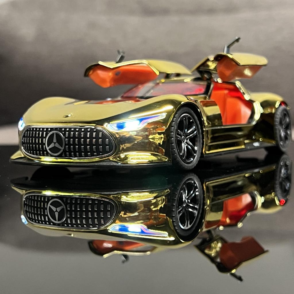 1:24 Бенц AMG Vision GT Суперкар Литой Металлический Модель Автомобиля Домашние Модные Игрушки Украшения Праздничные Подарки Для Парня Детей