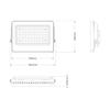 Fokus Solar Floodlight 60W 900Lm 6000K