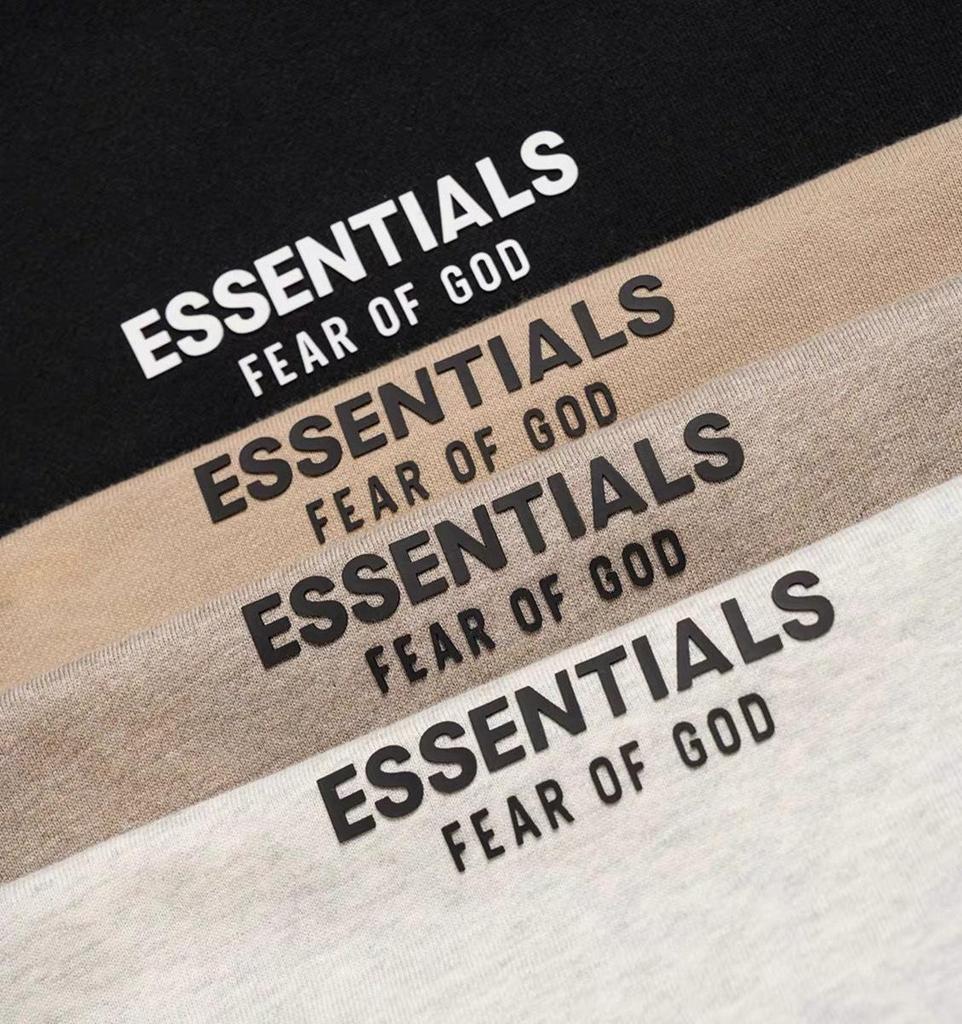Green X FOG Essentials Plus Velvet Hooded Sweatshirt SS24