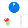 Plastic Camping Water Bucket Accessories Water Bucket Tap Water Faucet Knob Type Extension Tube