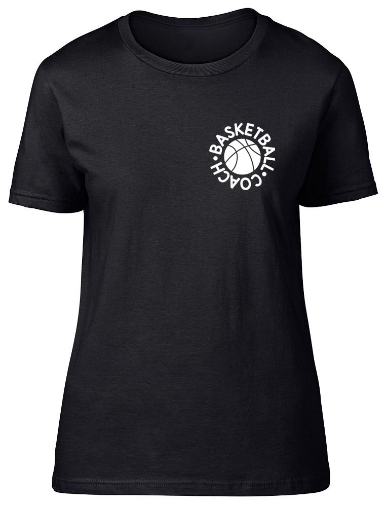 Basketball Coach Pocket Design Womens Ladies Fitted Short Sleeve Tee T-Shirt Unisex T-Shirt