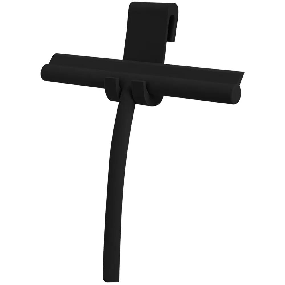 Shower Squeegee for Glass Door Shower Wall Scraper Cleaner With Silicone Holder Bathroom Mirror Wiper Scraper Glass Cleaning