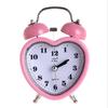 3in Fashionable Personalized Metal Bell Alarm Clock With Night Light Suitable For Students
