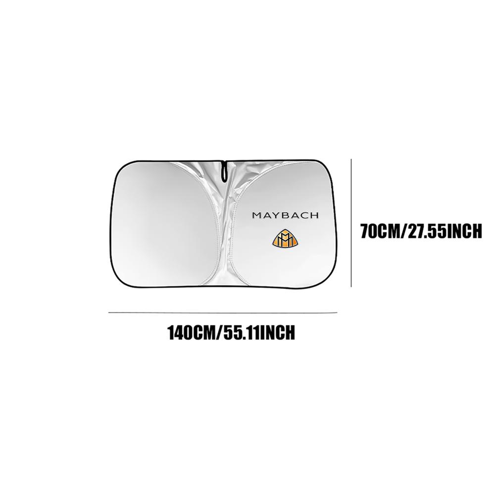 FSI1 1Pc Car Front Window Sunshade Shield Folding Windshield UV Block Cover For Mercedes Benz A C S Class W211 GLC GLE CLA AMG