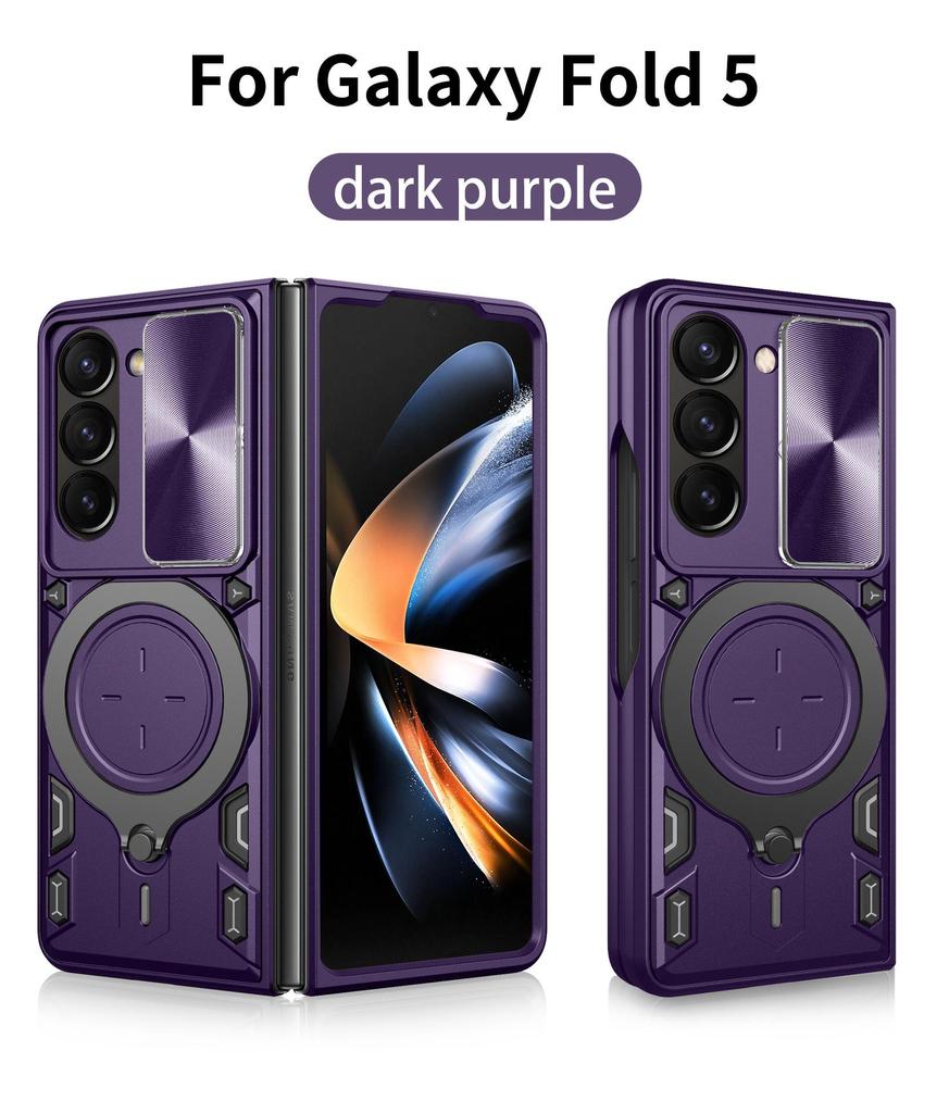 Магнитный чехол Samsung Fold7 с подставкой для Fold5/6 Защитная крышка