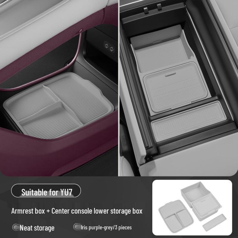 Compatible Storage Box for Xiaomi SU7/YU7 Car Interior