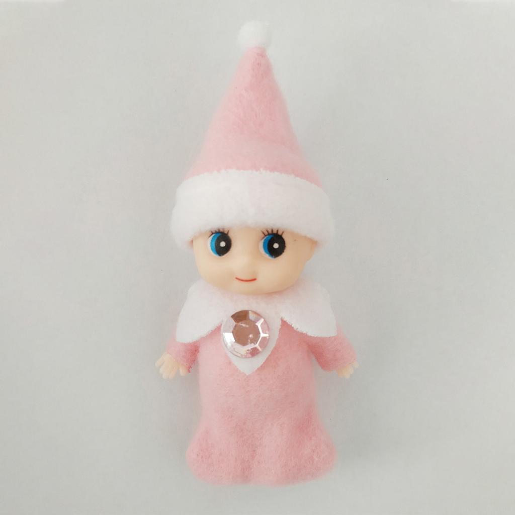 Кукла | Рождественская миниатюрная кукла | Игрушки для кукол-эльфов | Рождественский подарок-украшение