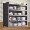 Beifu Multi-functional 5-Tier Carbon Steel Kitchen Storage Shelf