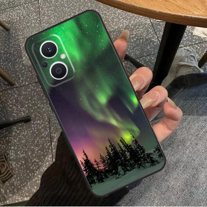 Северное сияние Для OPPO Reno 7 8 Lite 8T 14F 13F 11F 12F 10 11 12 13 14 Pro OPPO Find X9 X8 X5 X6 Pro Чехол