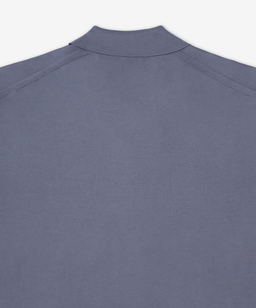 Batoneo Caribbean Sea Island Short Sleeve Polo Shirt - Grey Blue / Bn26Sm064Grayblue